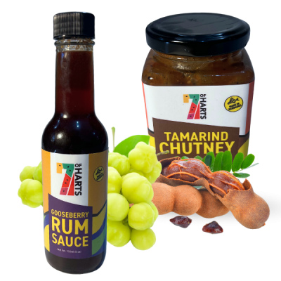 7 of harts slider rum and chutney